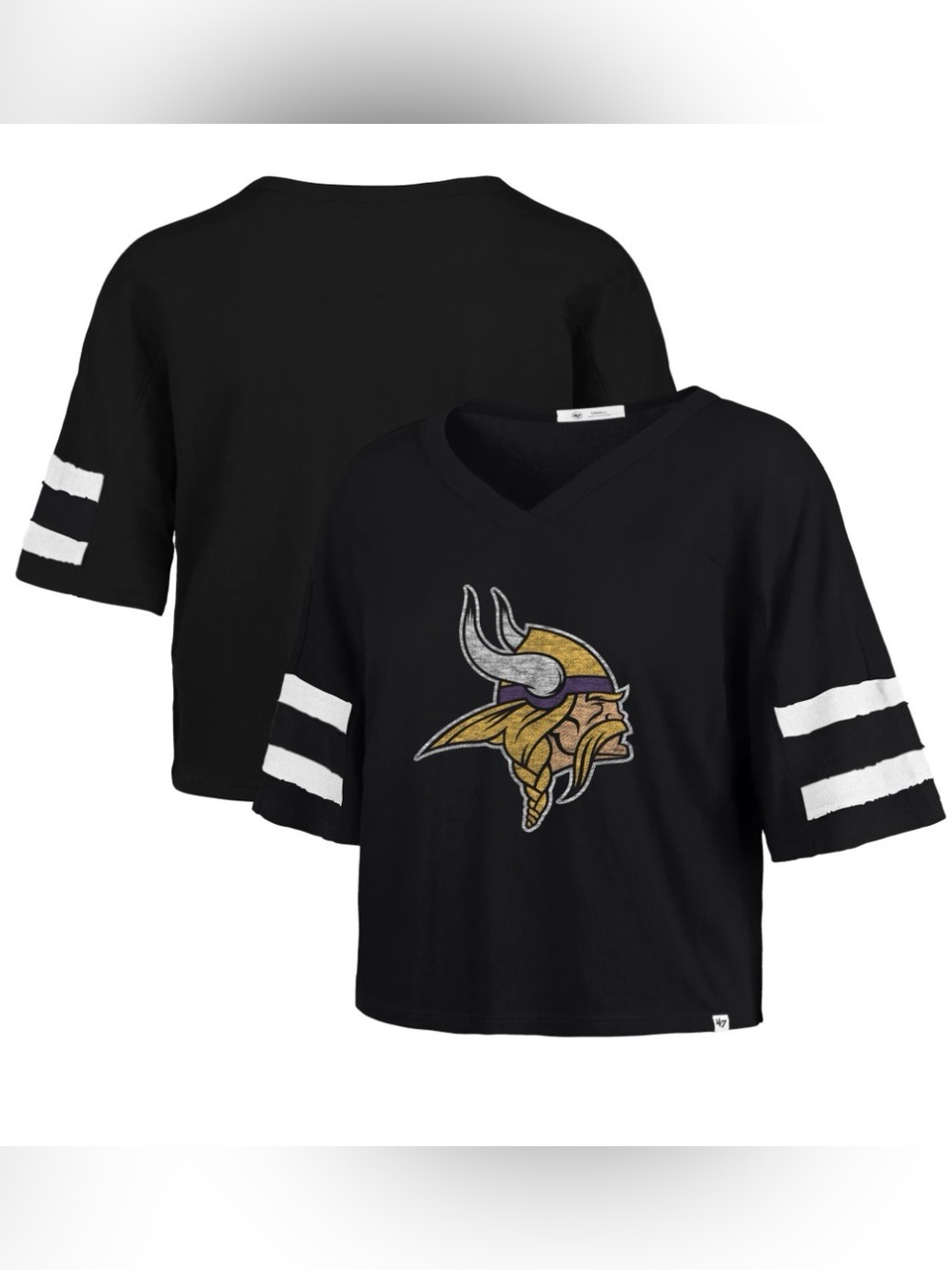 ‘47 Minnesota Vikings crop tee XL